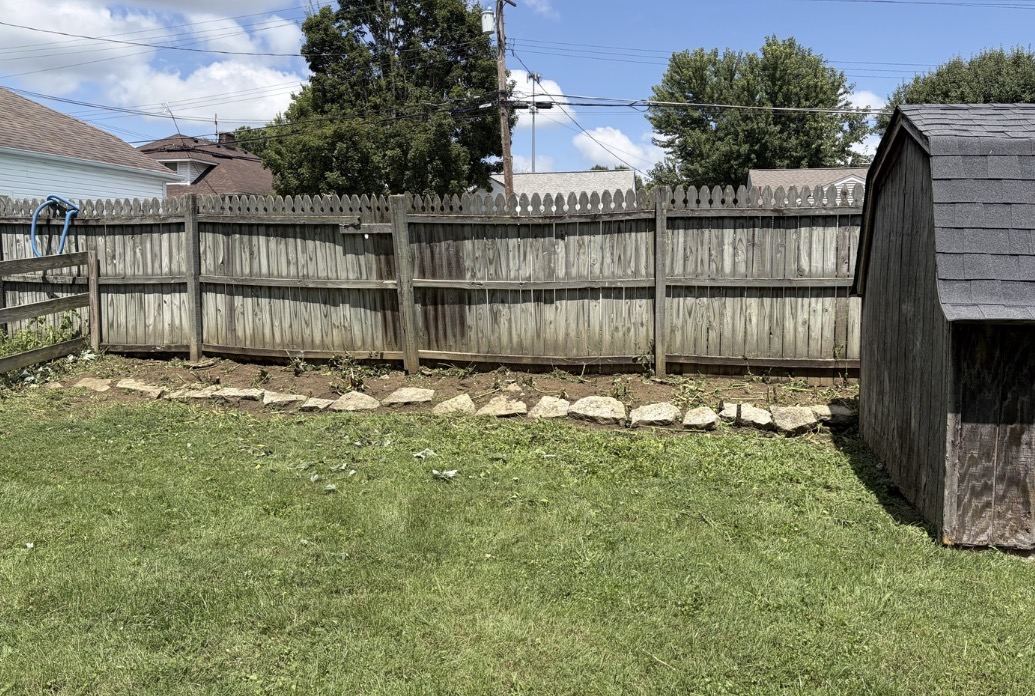 After: Fence Line Cleanup