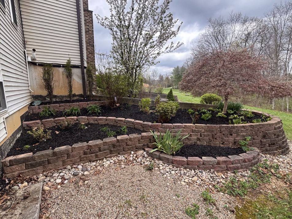 Tiered Retaining Wall Beds